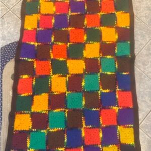 Colorful Crochet Blanket